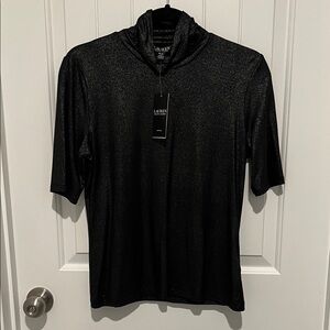 Ralph Lauren Black Petite Top